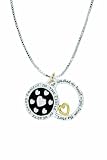14k Yellow Gold Overlay Sterling Silver 