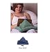 Peeramid Bookrest Pillow - Solid Blue
