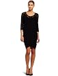 ABS By Allen Schwartz Womens Drape Dolman Sleeve Dress With Lace ABS By Allen Schwartz Womens Drape Dolman Sleeve Dress With Lace