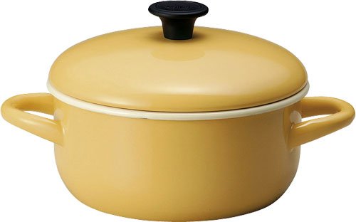 EJIRY ベイシック・ファイブ キャセロール2.3L 20cm マスタード 2815
