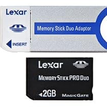 Lexar 2GB Platinum II Memory Stick PRO Duo MSDP2GB-40-664