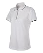 Ladies' Sport Shirt with Tipped Collar and Cuffs