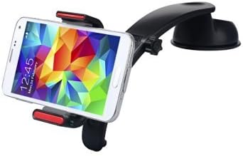 TOTOP Universal Car Mount Holder 360 Rotating Extend Car Mount Bracket Holder Sucker Stand for Iphone 6, Iphone 5 . Samsung GPS and More