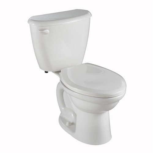 American Standard 2487.010.020 Colony FitRight Right Height Elongated Toilet with 10-Inch Rough-In, White