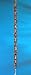 72" Handcrafted Cast Aluminum "Bamboo Link" Friendship Rain Chain