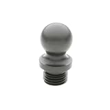 Baldwin 1090.151 Ball Style Finial for Square Corner Hinges, Antique Nickel