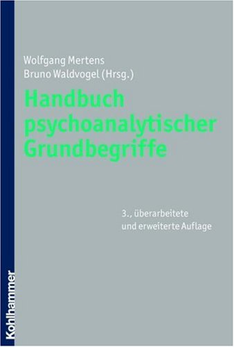 Handbuch psychoanalytischer Grundbegriffe 