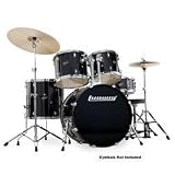 Accent CS Combo Power 5 Piece Drum Set LC125 Black Black - B000T0ALO6