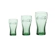 Libbey Glass 2215CC Genuine Contour Style Glasses With Cola Cola Logo - 12 Pack Sale