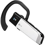 LG HBM-300 - Headset ( over-the-ear ) - wireless - Bluetooth - white