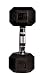 Rubber Coated Hex Dumbbells - Single Dumbbell