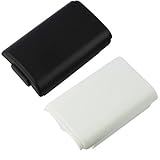 GTMax Black Controller Battery Cover + White Controller Battery Cover for M ....