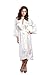 iCollection Women's Long Satin Robe