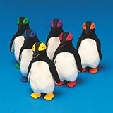 Rubber Latex Mini King Penguin (Pk/6)