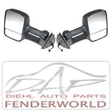 GMC SIERRA 03-06 POWER TOWING TOW MIRROR