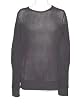NSF Mens Pullover Crew Neck Mesh Sweater in Coast