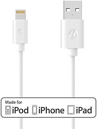 Apple Certified Lightning Cable, eBuddies MFI USB Cable Sync Cable for iPhone 6 Plus/6/5S/5C/5, iPod nano, iPad mini, iPad Air
