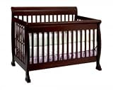 Kalani 4-in-1 Convertible Baby Crib in Espresso
