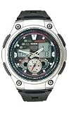 Casio Digital World Time Black Dial Men's watch #AQ-190W-1AV
