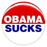1 Anti Barack Obama Sucks Button/Pin