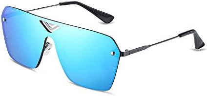 ClearSky Mens Cool Square Polarized Lens Sunglasses
