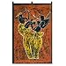 Batik wall hanging, 'Together as One'