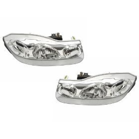 Saturn S Series Headlights OE Style Replacement Headlamps Driver/Passenger Pa... On Sale
