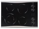 Amana : 30 inch STAINLESS Electric Smoothtop Cooktop with 4 Radian