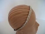 Braided hair headband hair headwrap (dark blonde)