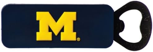 NCAA University Rubber Magnetic Bottle Opener (Michigan Wolverines)