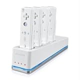 dreamGEAR DGWII-1117 Quad Dock Plus for Wii Charging Cradle - 110V AC, 220V AC