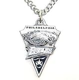Philadelphia Eagles Chain Necklace & Pewter Pendant - NFL Football Fan Shop Sports Team Merchandise