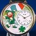 St. Patrick's Day w/Irish Flag Gold Watch