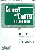 Concert and Contest Collection for Oboe (Rubank Educational Library No. 297) Concert and Contest Collection for Oboe (Rubank Educational Library No. 297)