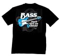 Christian T-shirt Bass Your Life On Christ Guitar Design