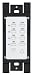 Leviton HXC4D-1TW DHC 4 Address, Group Dim/Bright Wall Mounted Dimming Switch, Green Line, 2-Way Communication, White