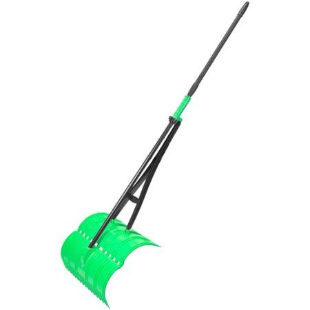 Amazing Rake RK31010 17" Green 3-in-1 Ergonomic Pickup Rake with Telescopic Handle
