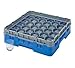 Cambro 30S638151 Camrack Glass Rack - (3) Extenders, 30-Compartment, Soft Gray