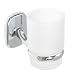 Nova Chrome Plated Tumbler & Holder