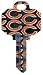 Chicago Bears Schlage SC1 House Key