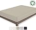 BIOWEAVES 100% Organic Cotton 1 Fitted Sheet Only, 300 Thread Count Soft Sateen Weave GOTS Certified with deep Pockets (Queen, Sand)