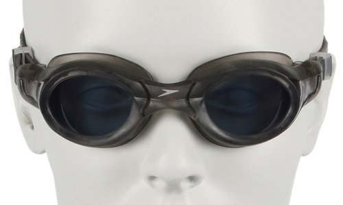 Speedo Schwimmbrille 6-14 Jahre Pacific Storm Junior, black smoke, 8008740284