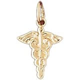 CleverEve's 14K Gold Pendant Medical Themed 0.6 - Gram(s)
