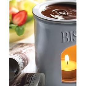 Gourmet Village Bistro Collection Chocolate Fondue Kit by Gourmet Village Bistro Collection