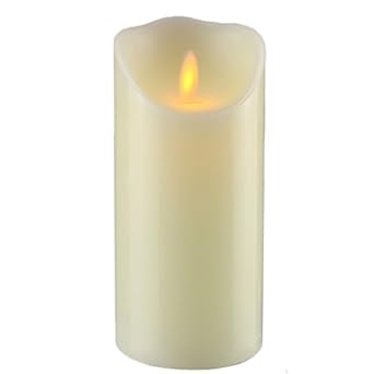 Poeland Wax Flameless Flicker Candles 3 x7 I
