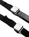 Airline Style Buckle Belt Provides resident safety and autonomy. Designed with airline-style buckle. 60&rdquo; long, 2&rdquo; webbing. Black.