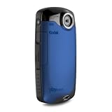 Kodak Zx3 PlaySport Full HD Camcorder (5 Megapixel, 5,1 cm  (2 Zoll) Display, 4-fach digitaler Zoom, SD/SDHC-Kartenslot, HDMI, bis zu 3 m wasserdicht) blauvon "Kodak"