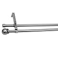 Double Curtain Rod - Pewter (5/8")