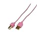 ﾐﾖｼ　USB2.0ｽﾘﾑｹｰﾌﾞﾙ(3M) USB-203M/PK