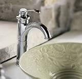 Single Hole Faucet by Kohler - K-12183 in Brushed Chrome